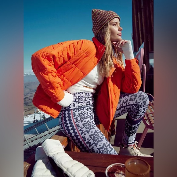 FP Movement Myoko Jacquard Base Leggings - Picture 4 of 5